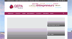 Desktop Screenshot of gepa-aix.com